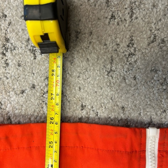 Orange Hooded Women's Jacket - Picture 8 of 10